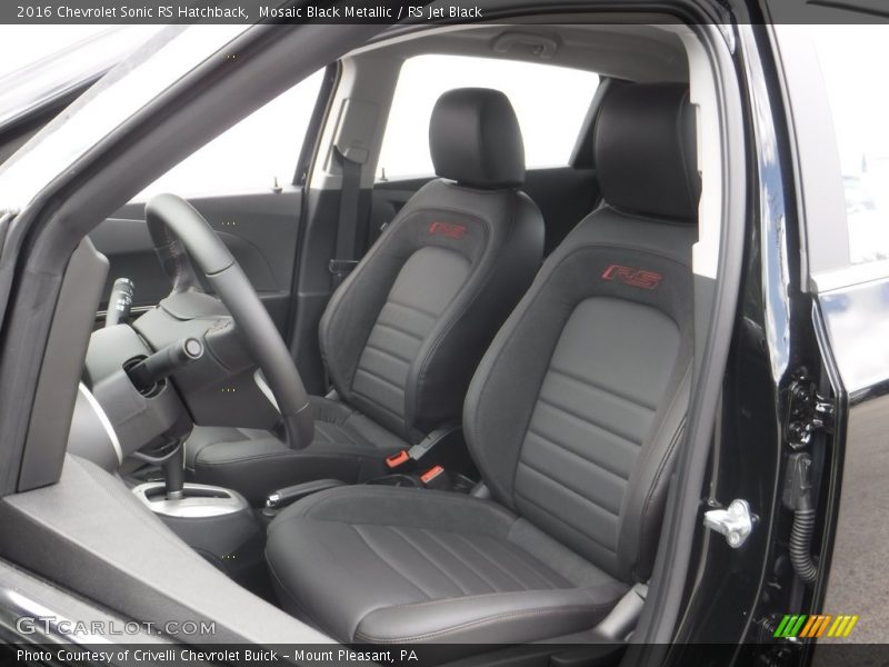 Mosaic Black Metallic / RS Jet Black 2016 Chevrolet Sonic RS Hatchback