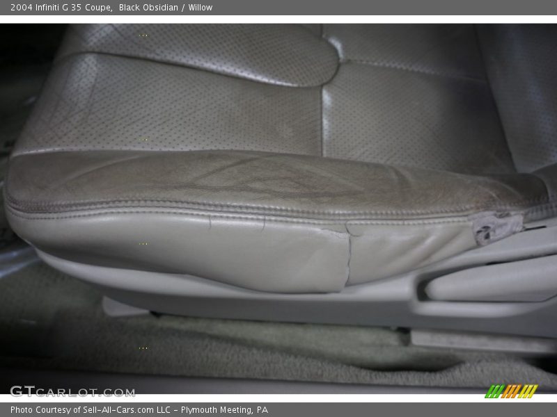 Black Obsidian / Willow 2004 Infiniti G 35 Coupe