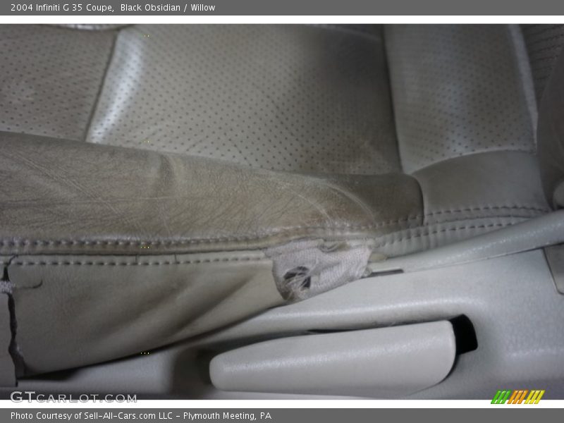 Black Obsidian / Willow 2004 Infiniti G 35 Coupe