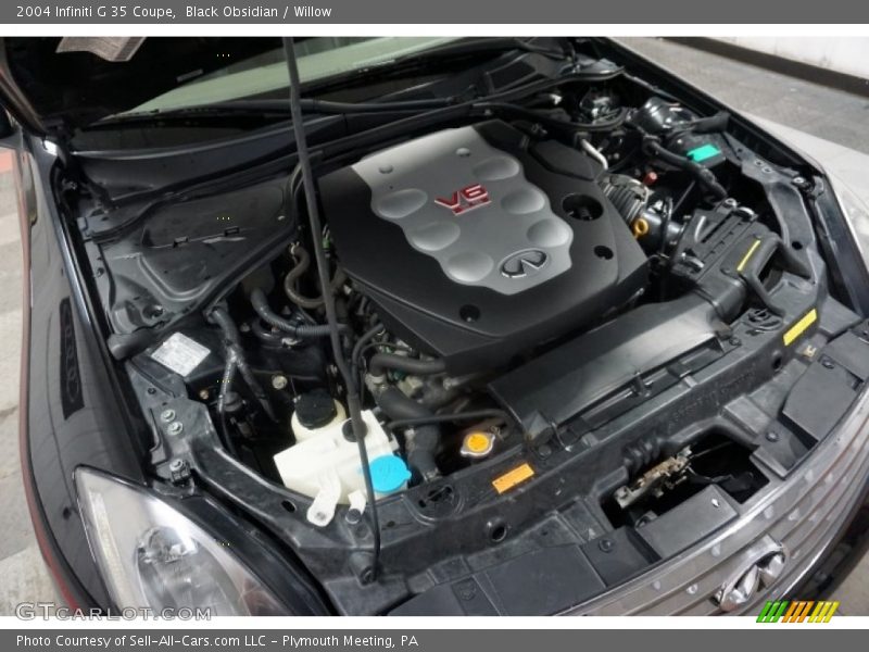 Black Obsidian / Willow 2004 Infiniti G 35 Coupe