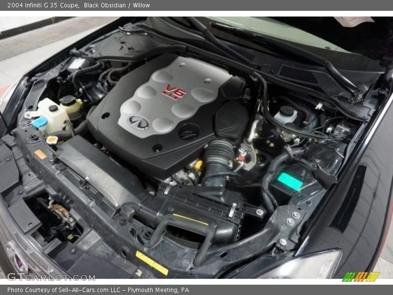 Black Obsidian / Willow 2004 Infiniti G 35 Coupe