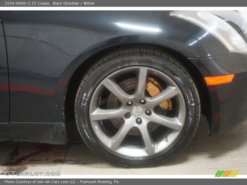 Black Obsidian / Willow 2004 Infiniti G 35 Coupe