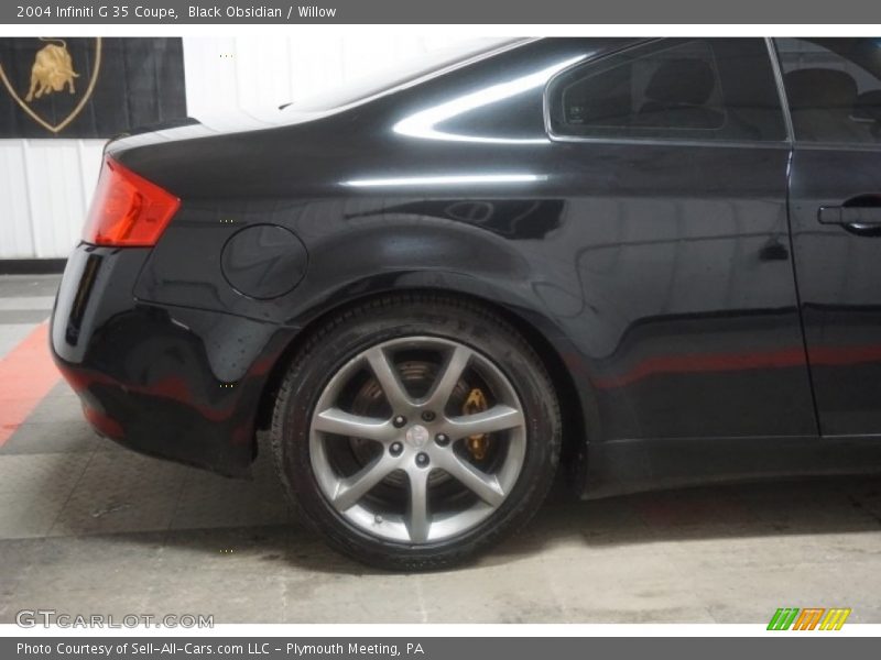 Black Obsidian / Willow 2004 Infiniti G 35 Coupe