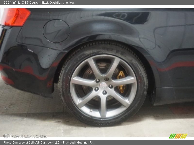 Black Obsidian / Willow 2004 Infiniti G 35 Coupe