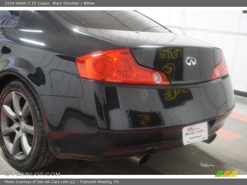 Black Obsidian / Willow 2004 Infiniti G 35 Coupe