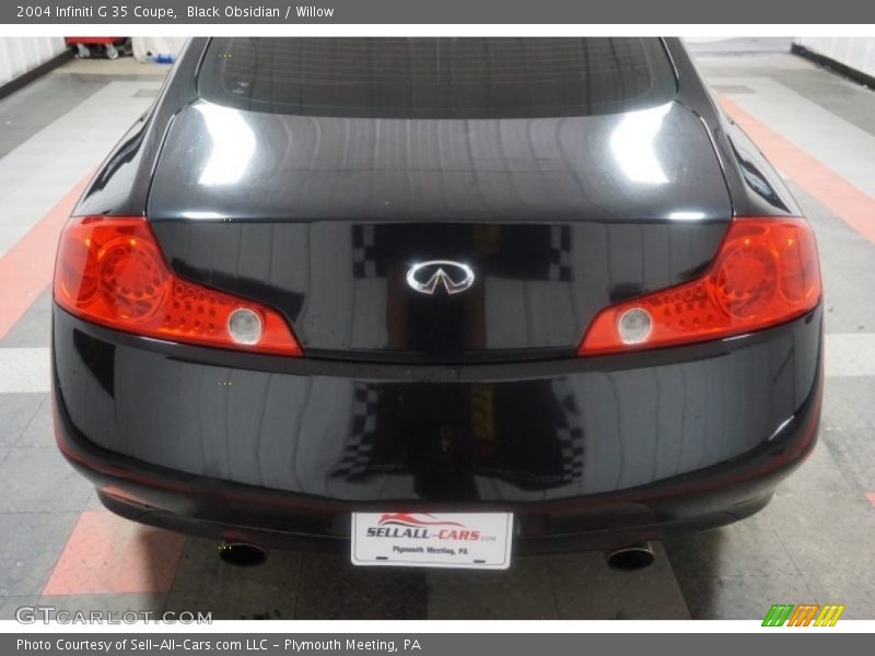 Black Obsidian / Willow 2004 Infiniti G 35 Coupe