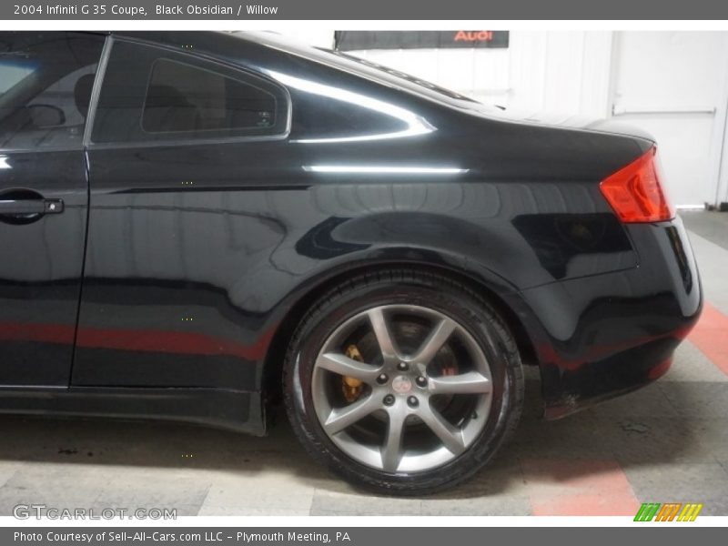 Black Obsidian / Willow 2004 Infiniti G 35 Coupe