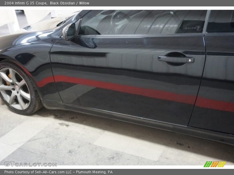 Black Obsidian / Willow 2004 Infiniti G 35 Coupe