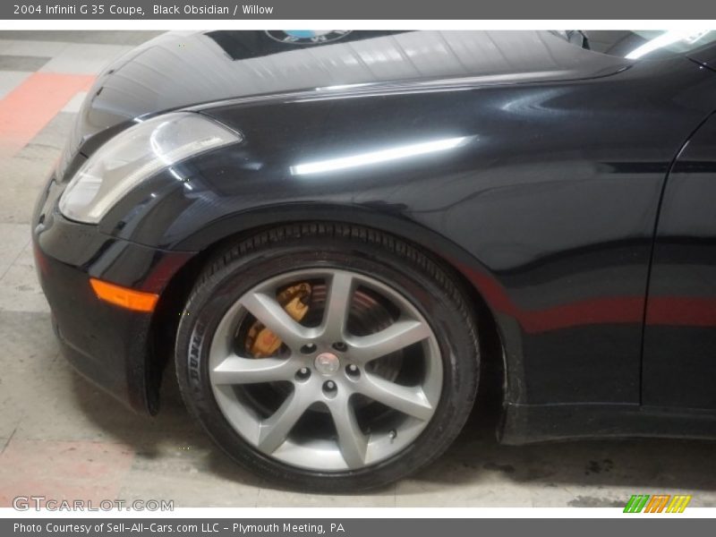 Black Obsidian / Willow 2004 Infiniti G 35 Coupe