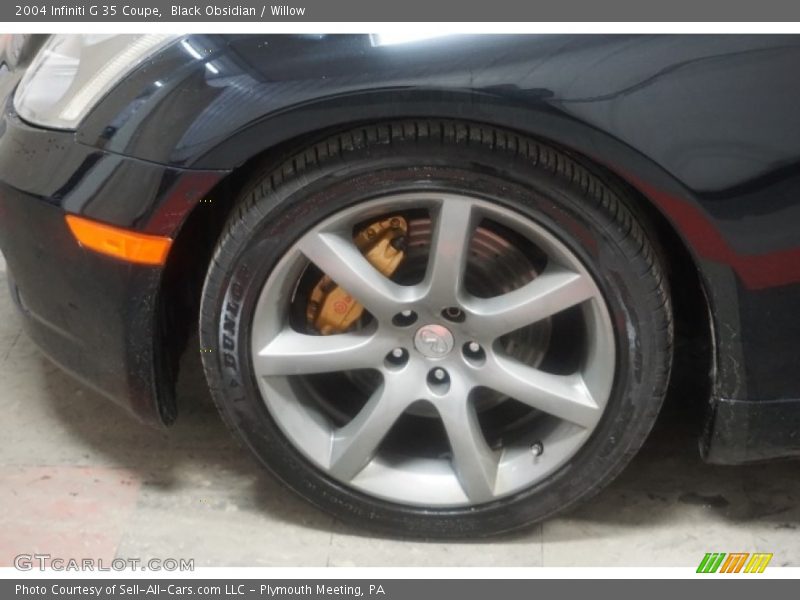 Black Obsidian / Willow 2004 Infiniti G 35 Coupe