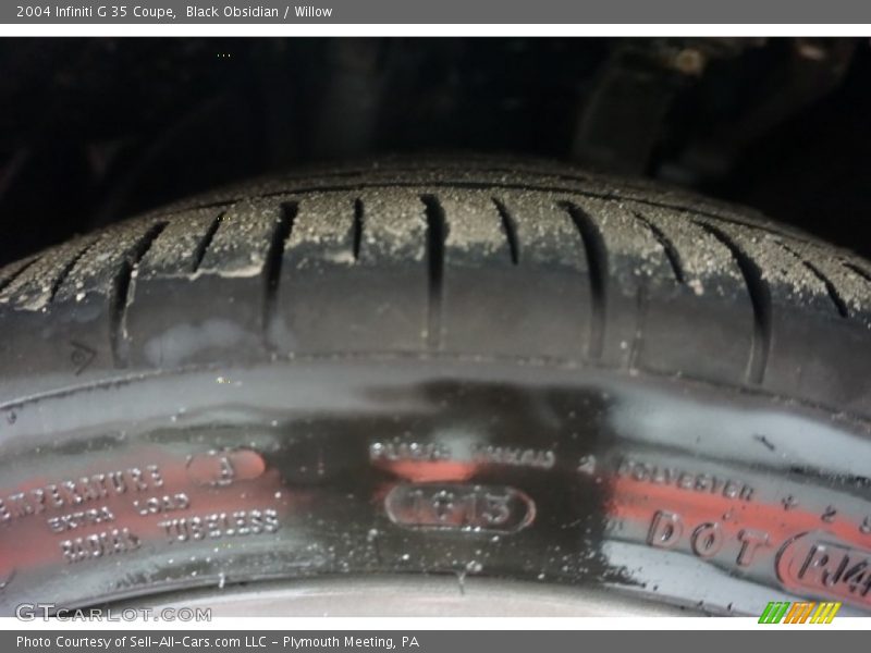 Black Obsidian / Willow 2004 Infiniti G 35 Coupe