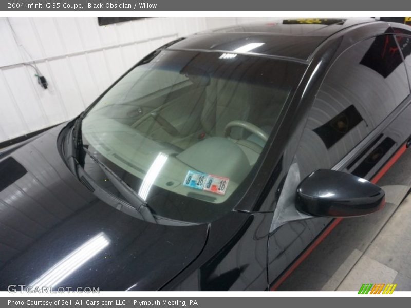 Black Obsidian / Willow 2004 Infiniti G 35 Coupe