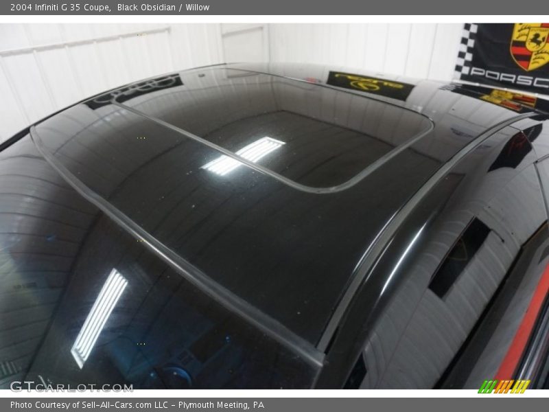 Black Obsidian / Willow 2004 Infiniti G 35 Coupe