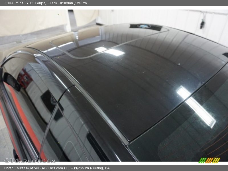 Black Obsidian / Willow 2004 Infiniti G 35 Coupe