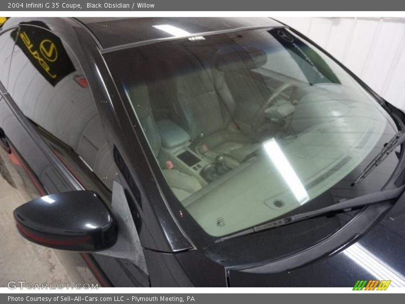 Black Obsidian / Willow 2004 Infiniti G 35 Coupe