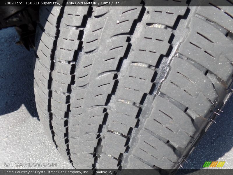 Pueblo Gold Metallic / Camel/Tan 2009 Ford F150 XLT SuperCrew