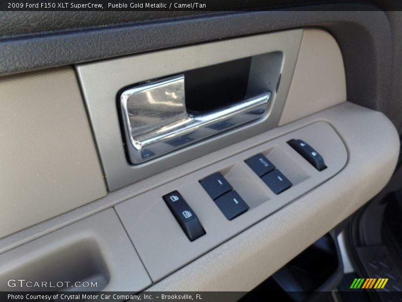 Pueblo Gold Metallic / Camel/Tan 2009 Ford F150 XLT SuperCrew