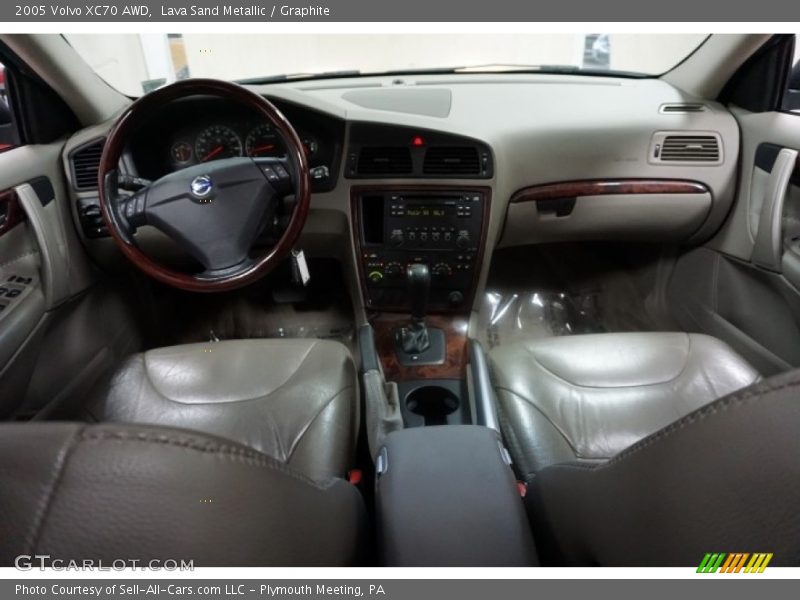Lava Sand Metallic / Graphite 2005 Volvo XC70 AWD