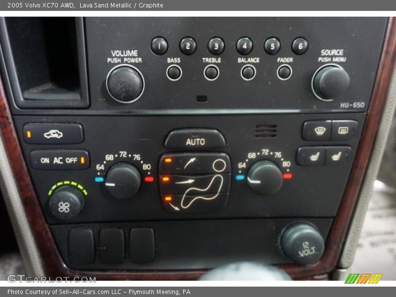Lava Sand Metallic / Graphite 2005 Volvo XC70 AWD