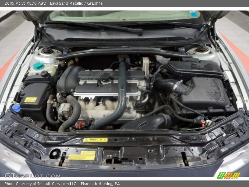 Lava Sand Metallic / Graphite 2005 Volvo XC70 AWD