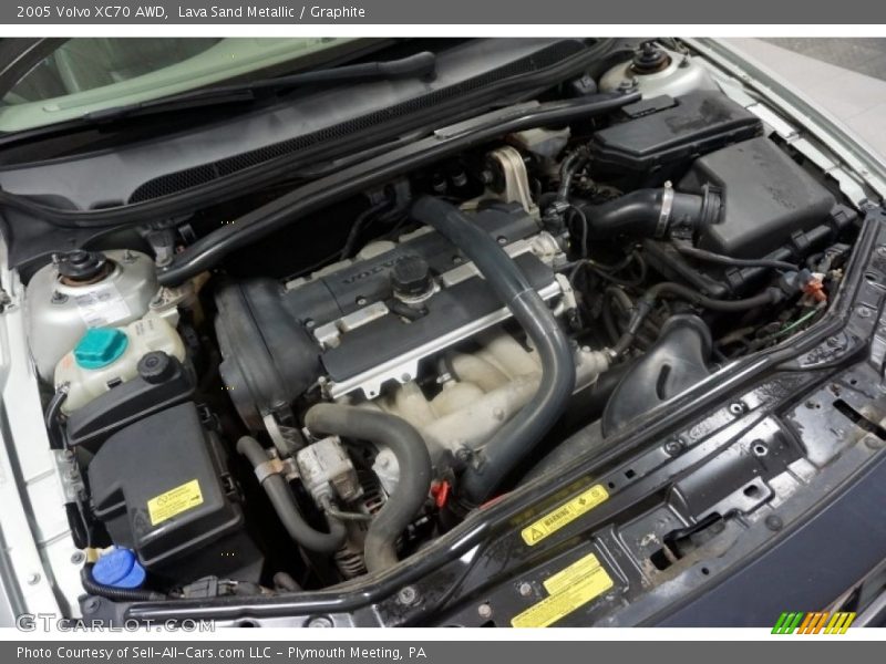 Lava Sand Metallic / Graphite 2005 Volvo XC70 AWD
