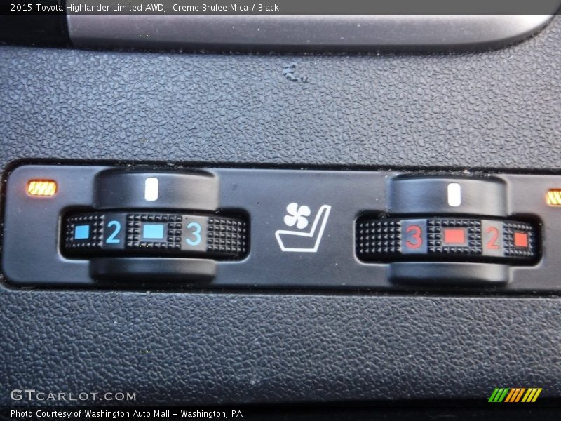 Creme Brulee Mica / Black 2015 Toyota Highlander Limited AWD