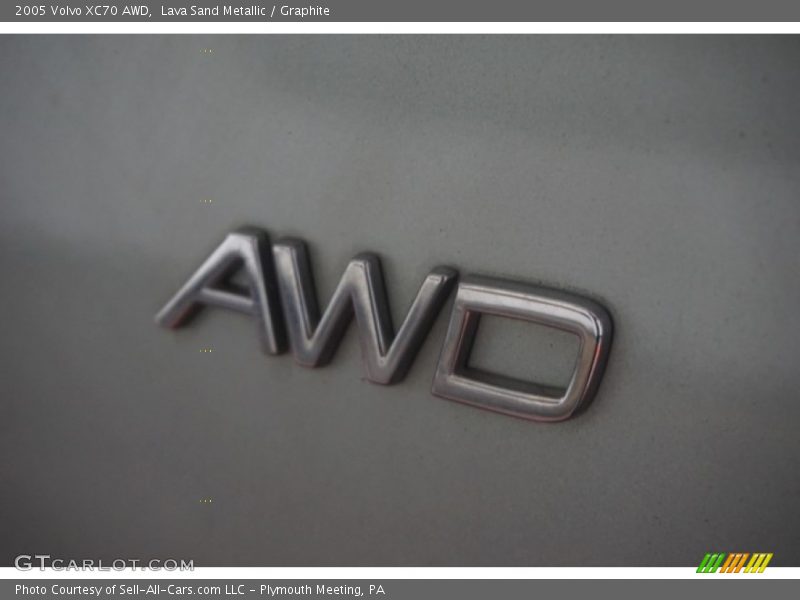 Lava Sand Metallic / Graphite 2005 Volvo XC70 AWD