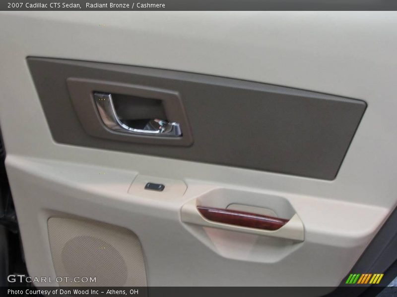 Radiant Bronze / Cashmere 2007 Cadillac CTS Sedan