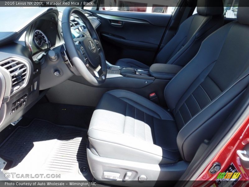 Matador Red Mica / Black 2016 Lexus NX 200t