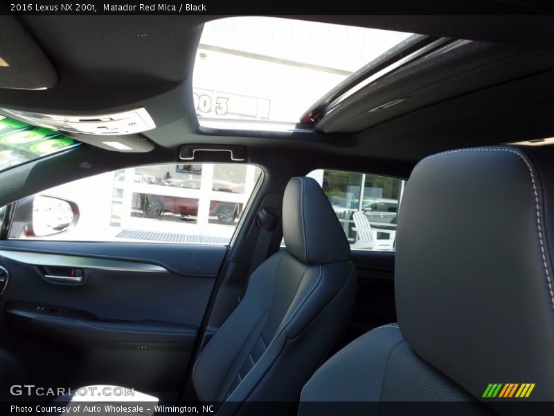 Matador Red Mica / Black 2016 Lexus NX 200t