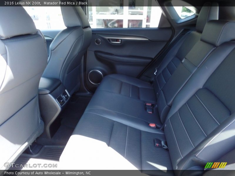 Matador Red Mica / Black 2016 Lexus NX 200t