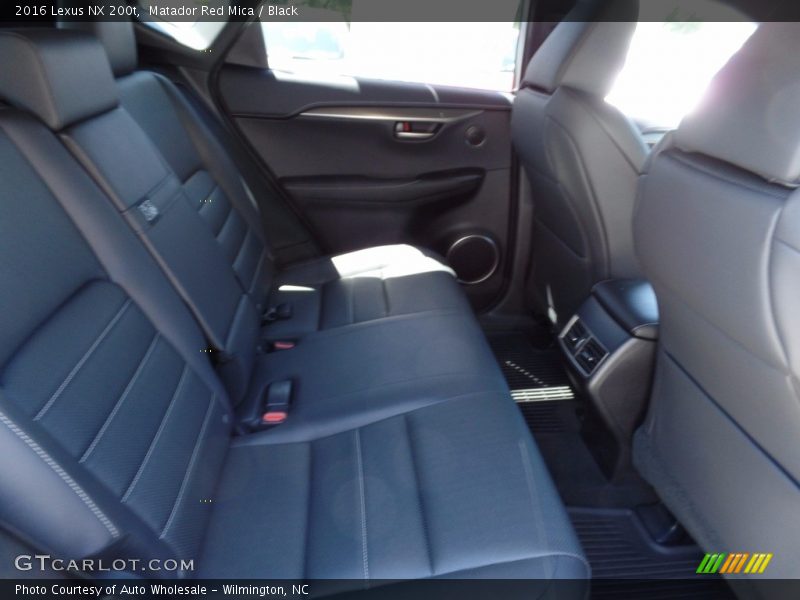 Matador Red Mica / Black 2016 Lexus NX 200t