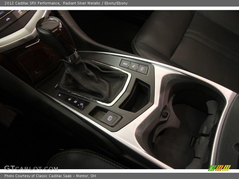 Radiant Silver Metallic / Ebony/Ebony 2012 Cadillac SRX Performance