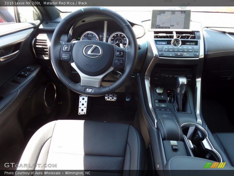 Matador Red Mica / Black 2016 Lexus NX 200t