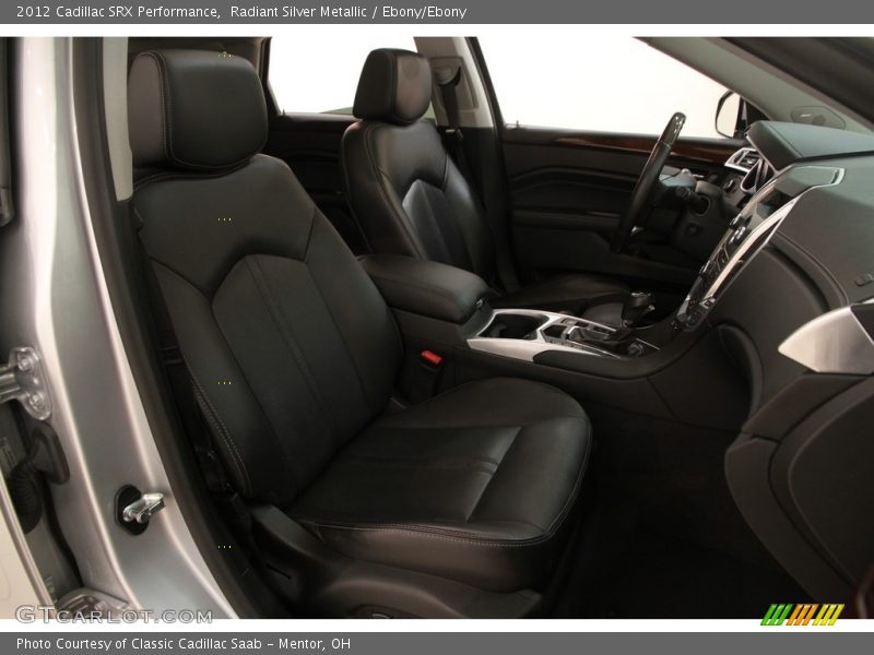 Radiant Silver Metallic / Ebony/Ebony 2012 Cadillac SRX Performance