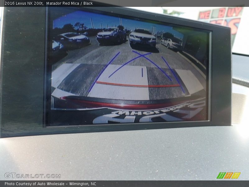 Matador Red Mica / Black 2016 Lexus NX 200t