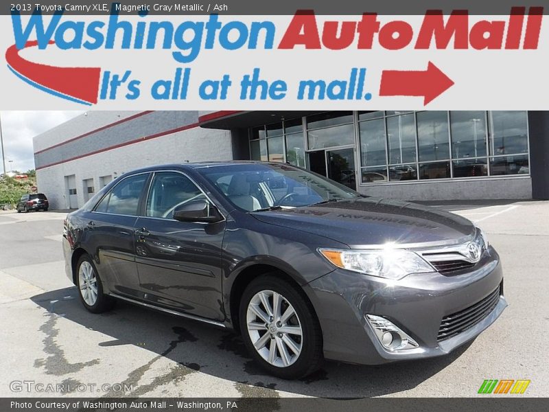 Magnetic Gray Metallic / Ash 2013 Toyota Camry XLE