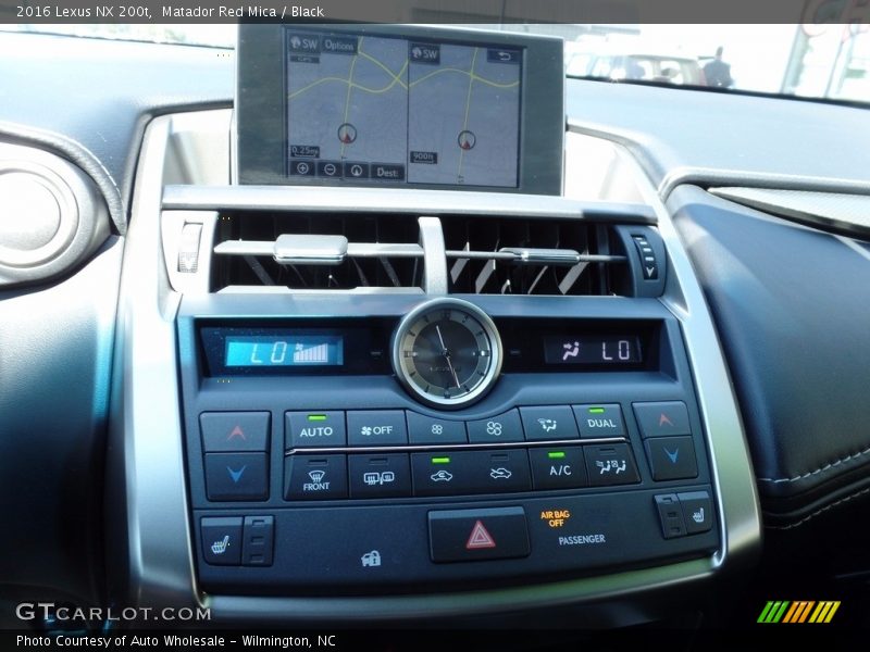 Matador Red Mica / Black 2016 Lexus NX 200t