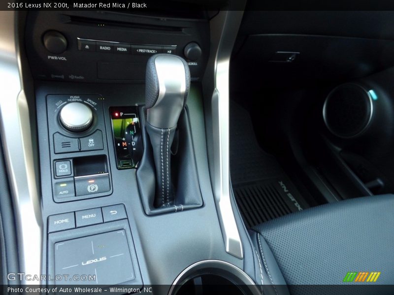 Matador Red Mica / Black 2016 Lexus NX 200t