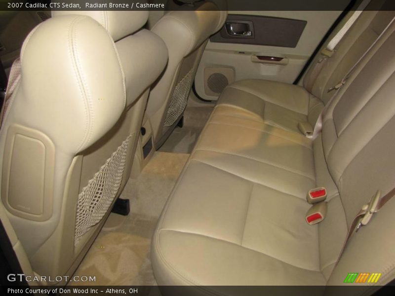 Radiant Bronze / Cashmere 2007 Cadillac CTS Sedan