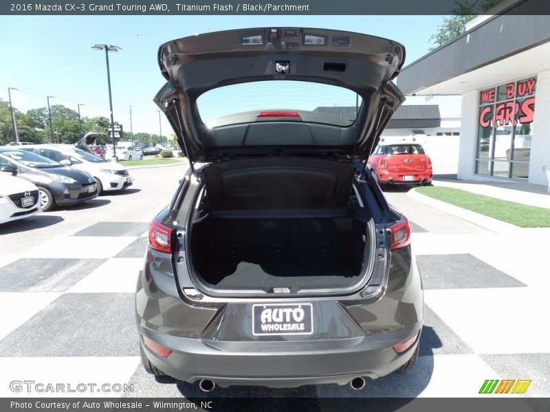 Titanium Flash / Black/Parchment 2016 Mazda CX-3 Grand Touring AWD