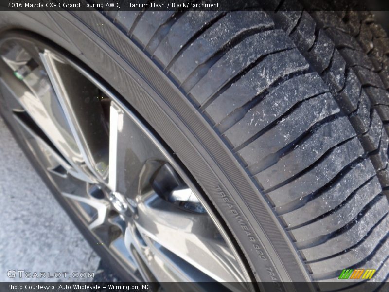Titanium Flash / Black/Parchment 2016 Mazda CX-3 Grand Touring AWD
