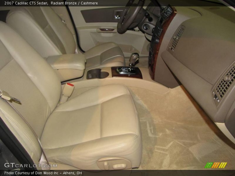 Radiant Bronze / Cashmere 2007 Cadillac CTS Sedan