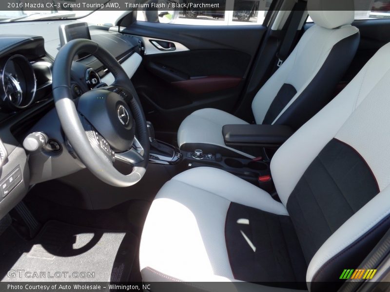 Titanium Flash / Black/Parchment 2016 Mazda CX-3 Grand Touring AWD