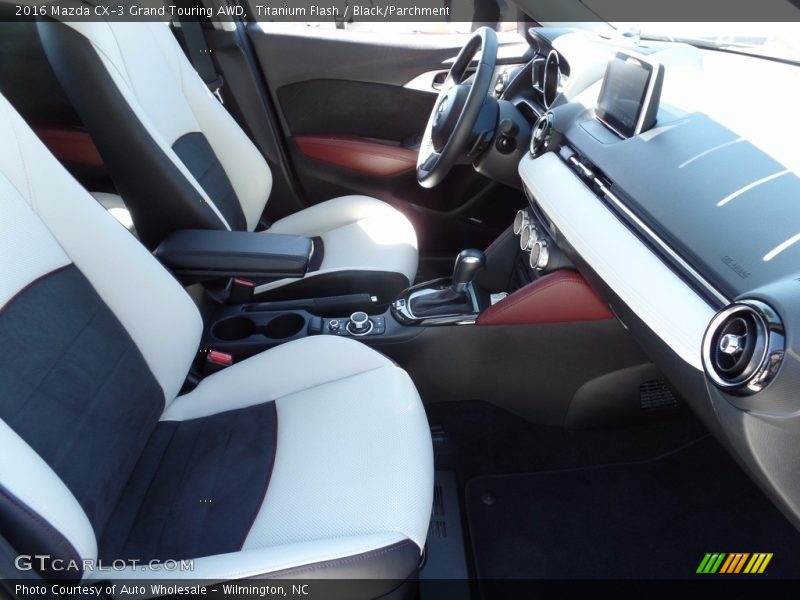 Titanium Flash / Black/Parchment 2016 Mazda CX-3 Grand Touring AWD
