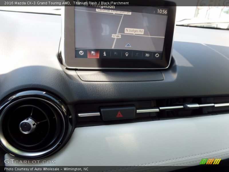 Titanium Flash / Black/Parchment 2016 Mazda CX-3 Grand Touring AWD