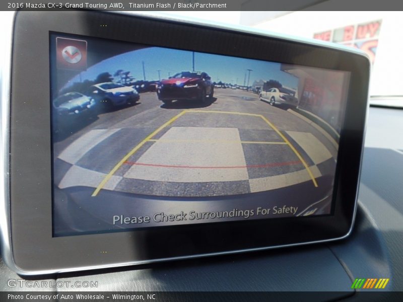 Titanium Flash / Black/Parchment 2016 Mazda CX-3 Grand Touring AWD