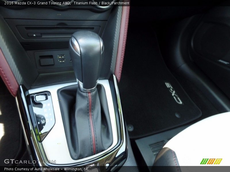 Titanium Flash / Black/Parchment 2016 Mazda CX-3 Grand Touring AWD