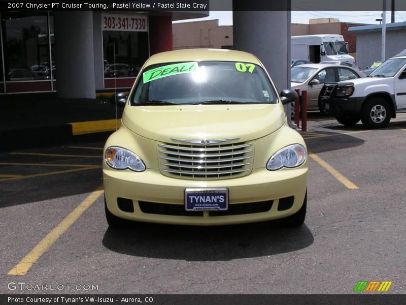 Pastel Yellow / Pastel Slate Gray 2007 Chrysler PT Cruiser Touring