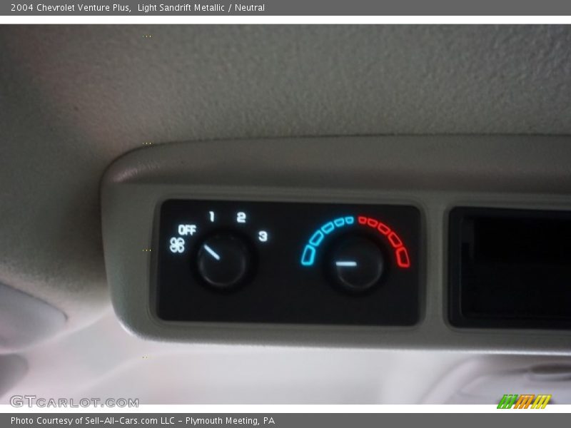 Light Sandrift Metallic / Neutral 2004 Chevrolet Venture Plus